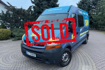 Doka /Brygadówka L2H2 2.5dti 120KM Serwis! F-Vat!Cena brutto!Sprawdź!