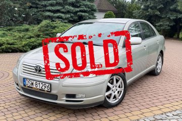 Toyota Avensis II 1.8 VVT-i 129 KM | Bez rdzy | 1 właściciel w Polsce